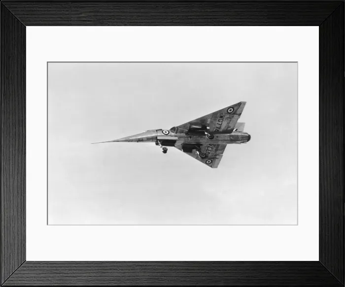 Framed Print : Fairey Delta 2 and Peter Twiss Framed Print : Fairey Delta 2 and Peter Twiss