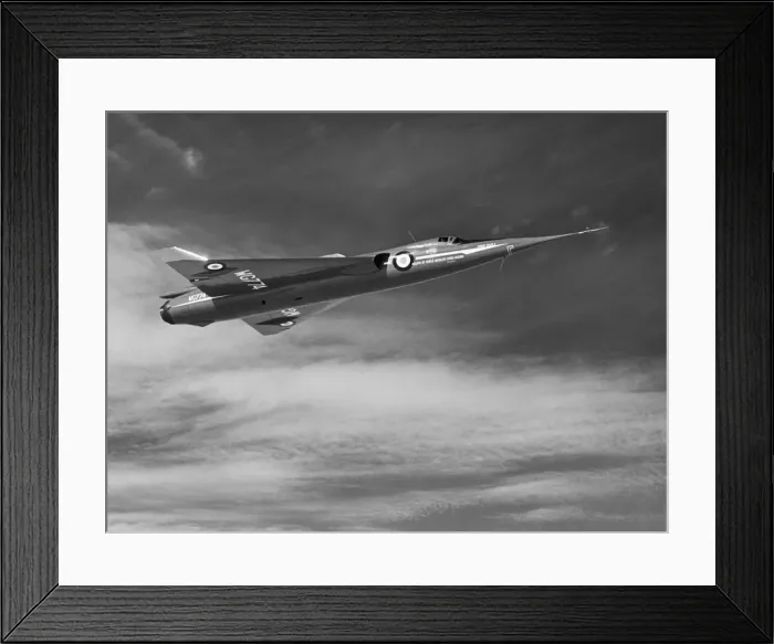 Framed Print : Fairey Delta 2 and Peter Twiss Framed Print : Fairey Delta 2 and Peter Twiss