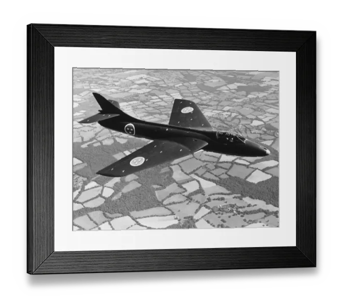 Framed Print : Hawker Hunter Framed Print : Hawker Hunter