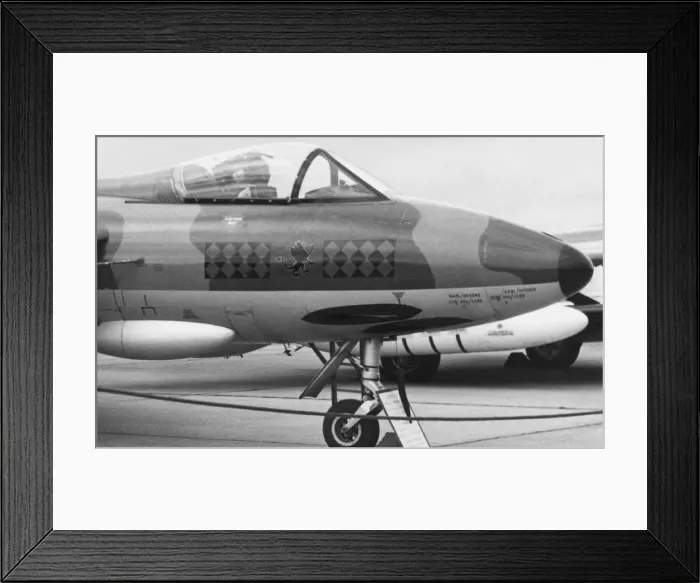 Framed Print : Hawker Hunter F-4 Framed Print : Hawker Hunter F-4