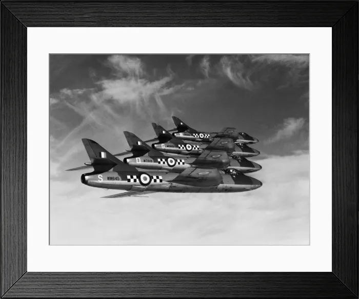 Framed Print : Hawker Hunter Framed Print : Hawker Hunter