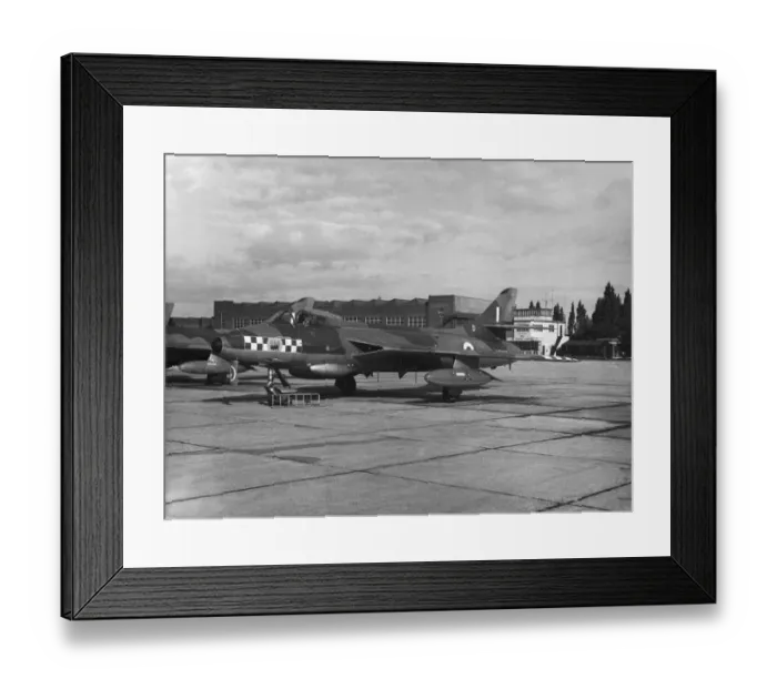 Framed Print : Hawker Hunter F-4 Framed Print : Hawker Hunter F-4