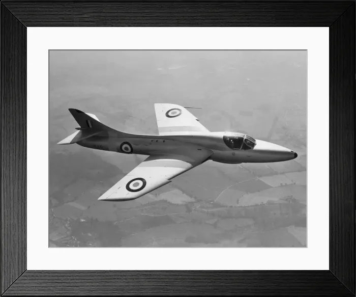 Framed Print : Hawker Hunter T-7 Framed Print : Hawker Hunter T-7