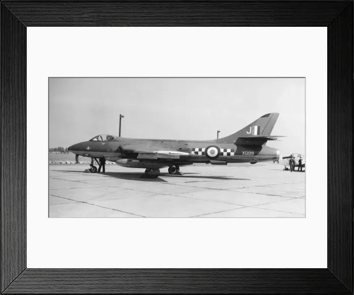 Framed Print : Hawker Hunter F-6 Framed Print : Hawker Hunter F-6