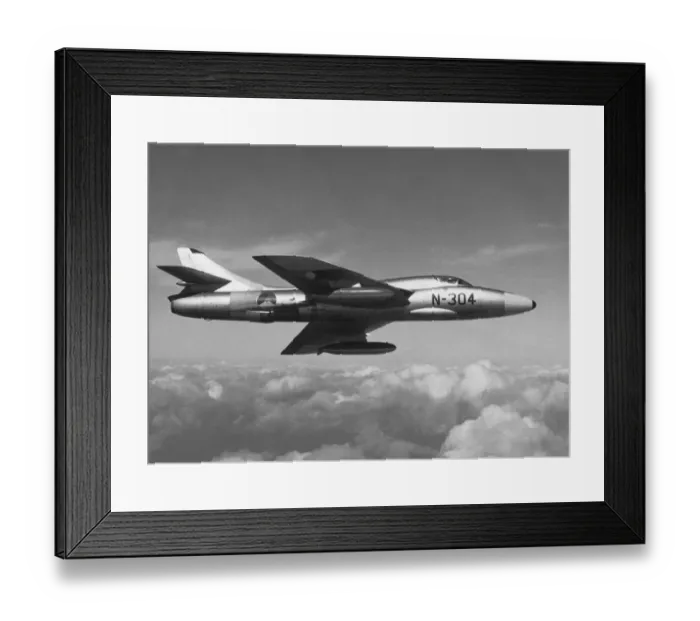 Framed Print : Hawker Hunter T-7 Framed Print : Hawker Hunter T-7