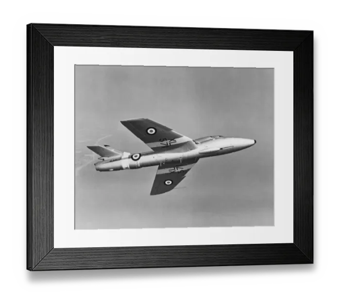 Framed Print : Hawker Hunter T-7 Framed Print : Hawker Hunter T-7