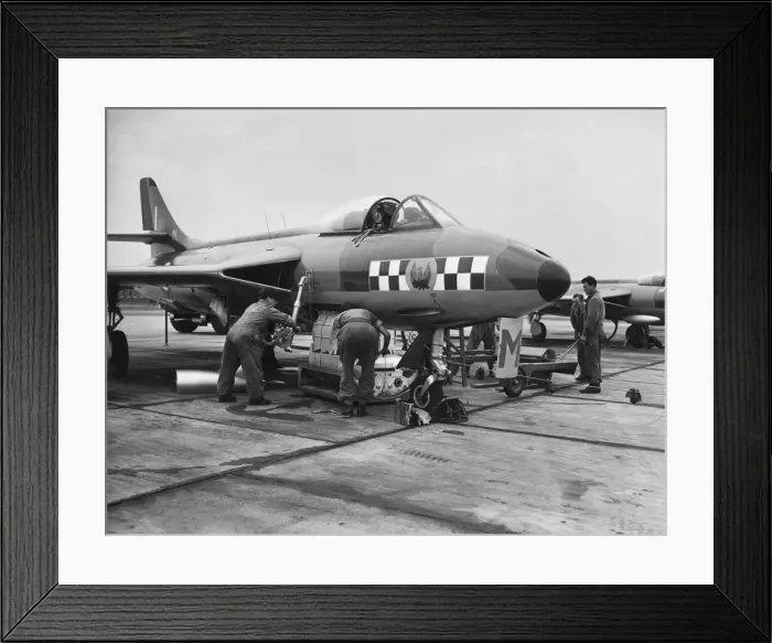 Framed Print : Hawker Hunter Framed Print : Hawker Hunter