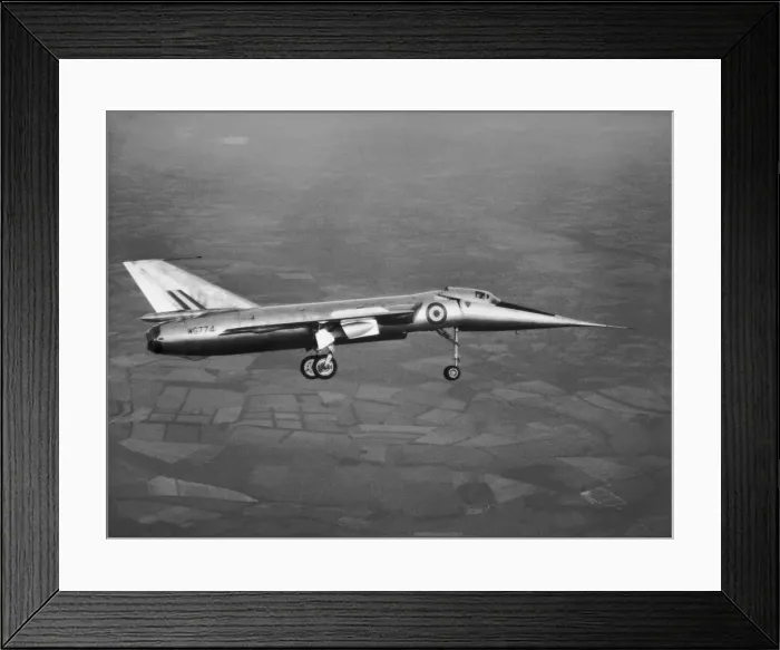 Framed Print : Fairey Delta 2 and Peter Twiss Framed Print : Fairey Delta 2 and Peter Twiss