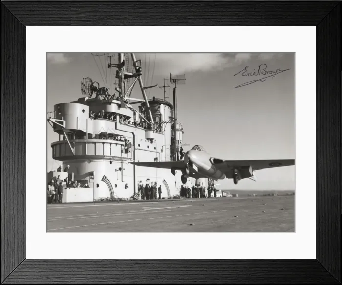 Framed Print : de Havilland DH-100 Vampire F-1 Framed Print : de Havilland DH-100 Vampire F-1