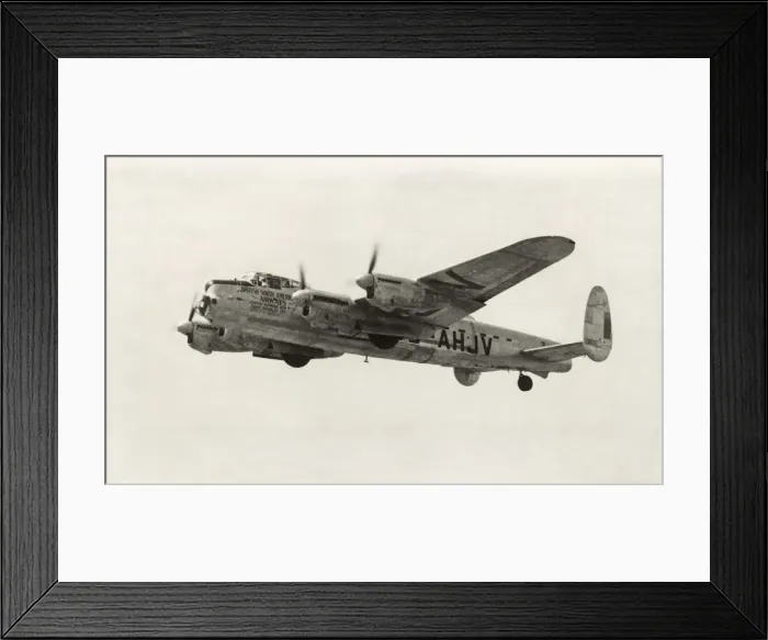 Framed Print : Avro 683 Lancaster Framed Print : Avro 683 Lancaster