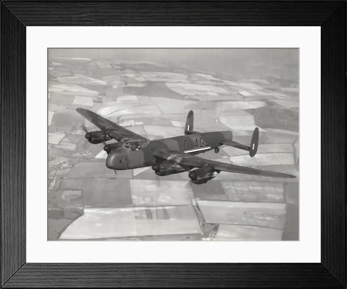 Framed Print : Avro 683 Lancaster