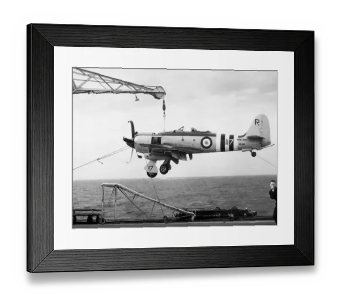 Framed Print : Hawker Sea Fury Framed Print : Hawker Sea Fury