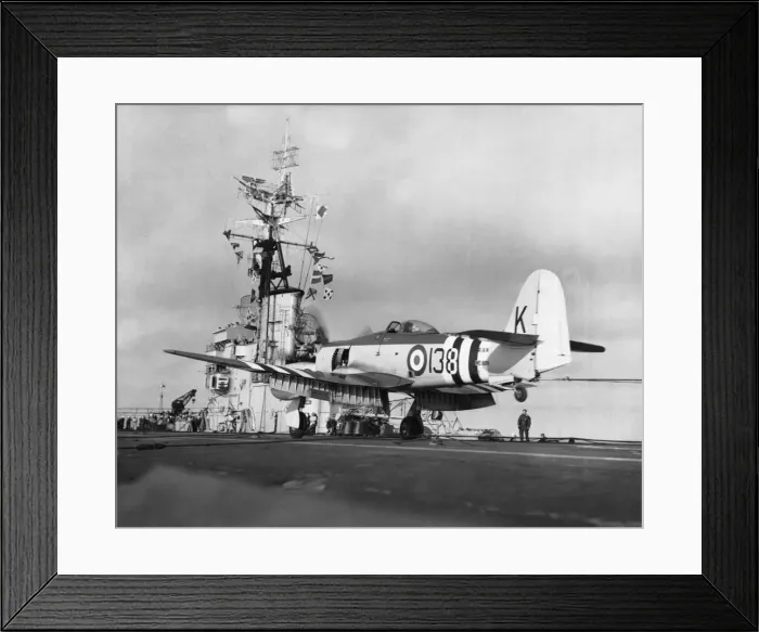 Framed Print : Hawker Sea Fury Framed Print : Hawker Sea Fury
