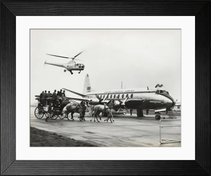 Framed Print : Vickers Viscount 701