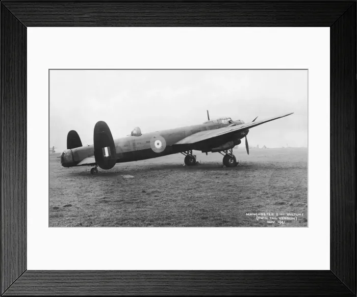Framed Print : Avro 679 Manchester 1 / I Framed Print : Avro 679 Manchester 1 / I
