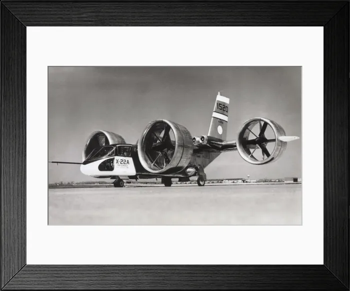 Framed Print : Bell X-22A Framed Print : Bell X-22A