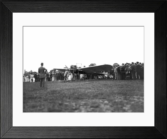 Framed Print : Hanriot Date: 1911 Framed Print : Hanriot Date: 1911