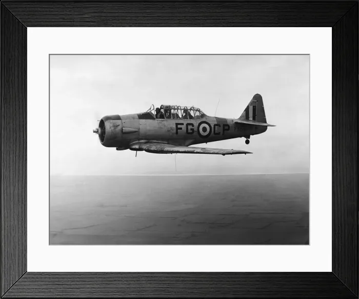 Framed Print : North American T-6 Harvard Framed Print : North American T-6 Harvard