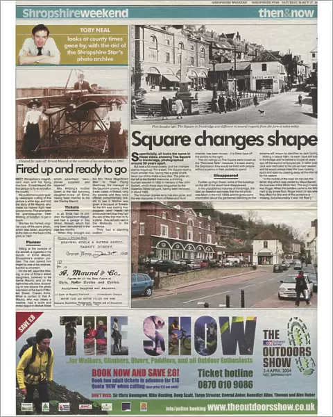 Newspaper Story by Toby Neal in Shropshire Weekend Shrop?