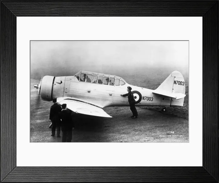Framed Print : North American T-6 Harvard Framed Print : North American T-6 Harvard