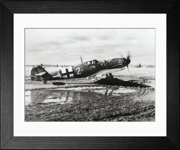 Framed Print : Messerschmitt Bf-109G