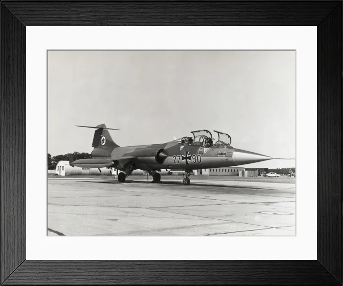 Framed Print : Lockheed TF-104G Starfighter Framed Print : Lockheed TF-104G Starfighter