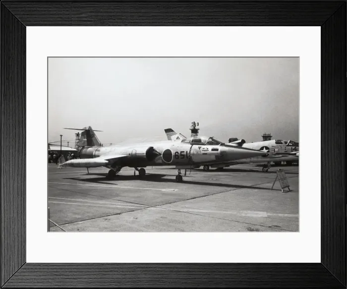 Framed Print : Lockheed F-104J Starfighter