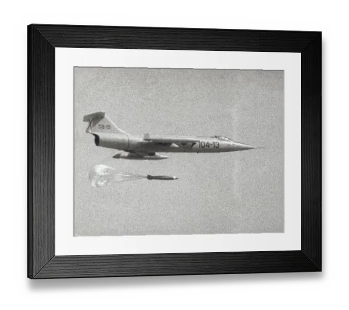 Framed Print : Lockheed F-104G Starfighter Framed Print : Lockheed F-104G Starfighter