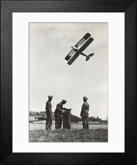 Framed Print : de Havilland DH-82B Queen Bee / Tiger Moth UAV Framed Print : de Havilland DH-82B Queen Bee / Tiger Moth UAV