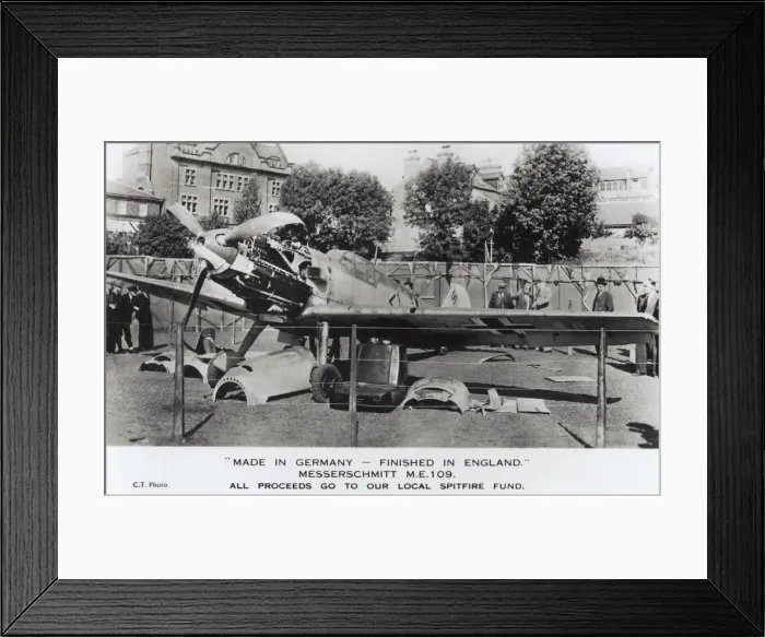 Framed Print : Messerschmitt Bf-109