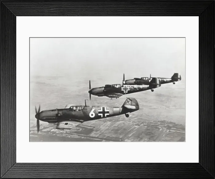 Framed Print : Messerschmitt Bf-109E Framed Print : Messerschmitt Bf-109E