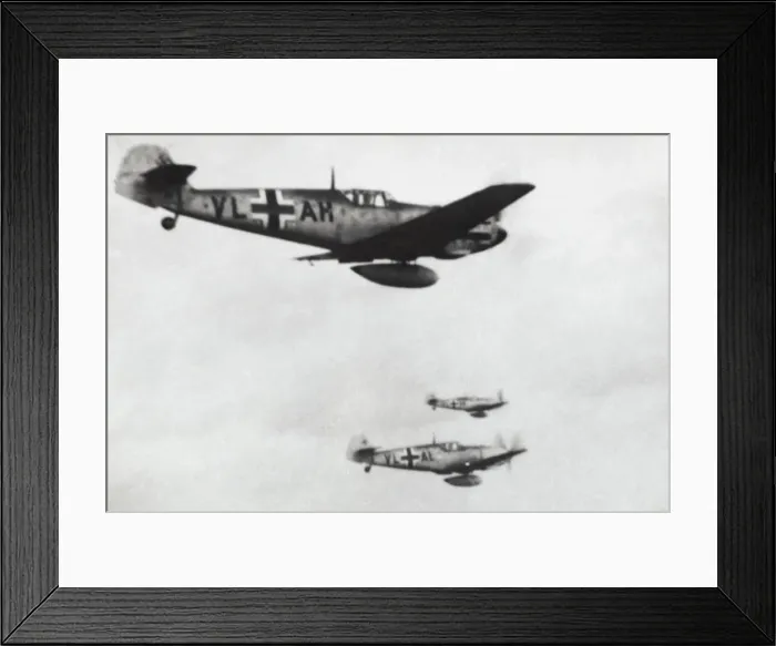 Framed Print : Messerschmitt Bf-109E Framed Print : Messerschmitt Bf-109E