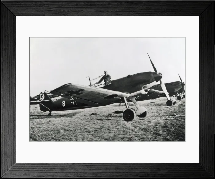 Framed Print : Messerschmitt Bf-109 Framed Print : Messerschmitt Bf-109