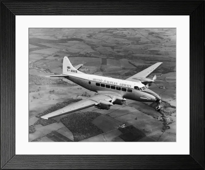 Framed Print : de Havilland DH-114 Heron Framed Print : de Havilland DH-114 Heron