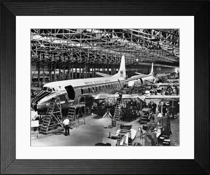 Framed Print : Vickers Viscount 802 Framed Print : Vickers Viscount 802