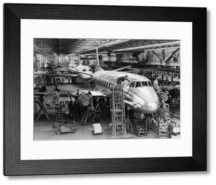 Framed Print : Vickers Viscount 802 Framed Print : Vickers Viscount 802