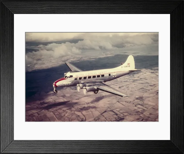 Framed Print : de Havilland DH-114 Heron Framed Print : de Havilland DH-114 Heron