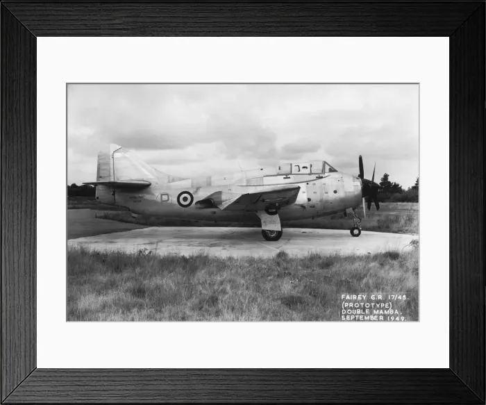 Framed Print : Fairey Gannet