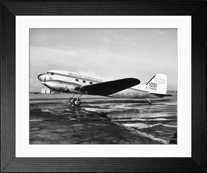 Framed Print : Douglas DC-3 Dart Dakota Framed Print : Douglas DC-3 Dart Dakota