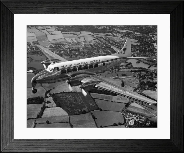 Framed Print : de Havilland DH-114 Heron Framed Print : de Havilland DH-114 Heron