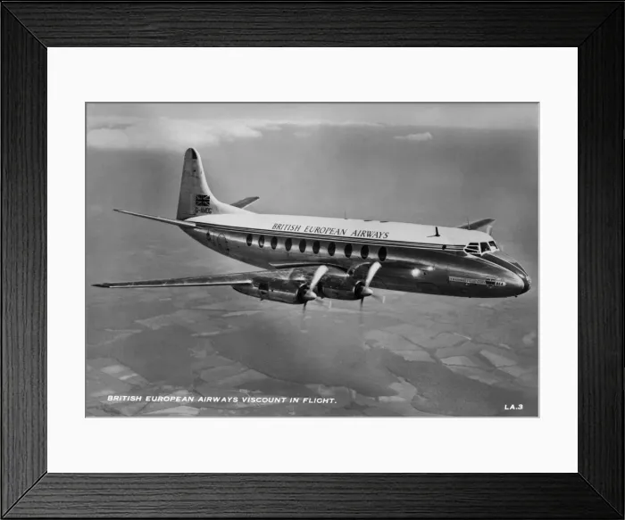 Framed Print : Vickers Viscount 701 Framed Print : Vickers Viscount 701