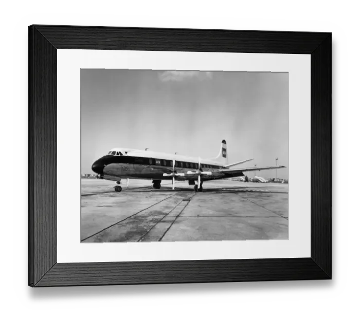 Framed Print : Vickers Viscount 806 Framed Print : Vickers Viscount 806