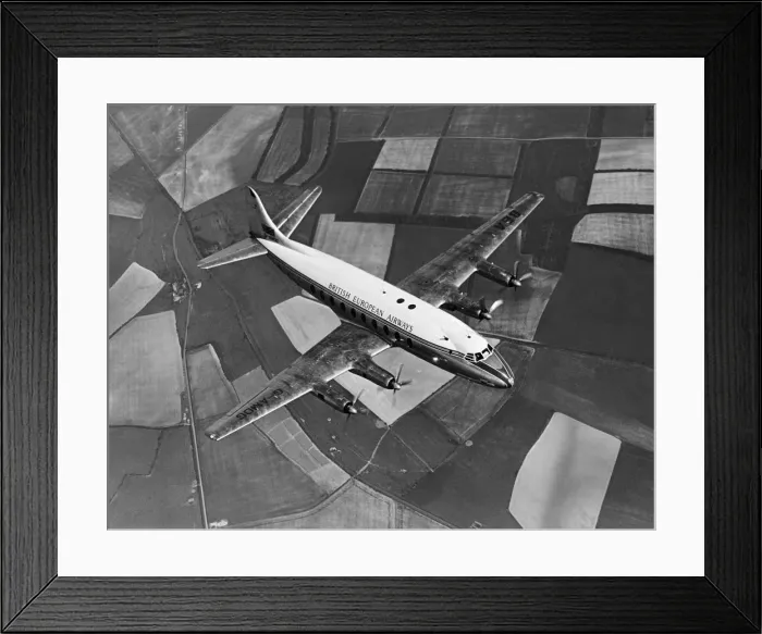 Framed Print : Vickers Viscount 701 Framed Print : Vickers Viscount 701