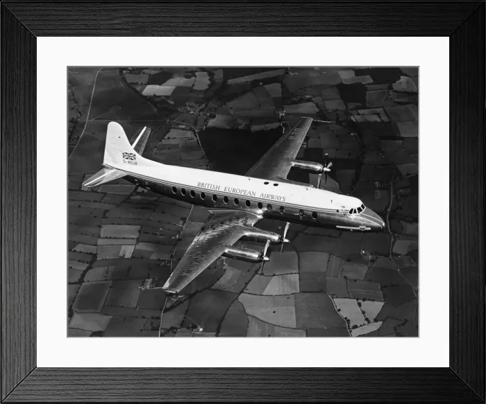 Framed Print : Vickers Viscount 802 Framed Print : Vickers Viscount 802