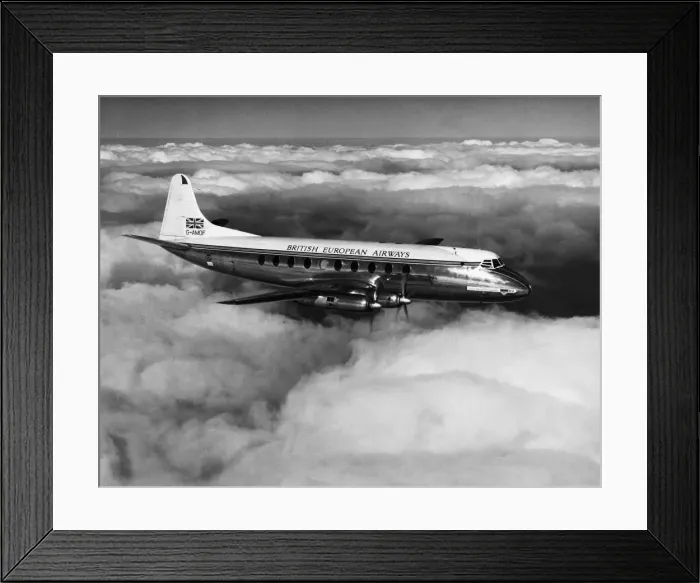 Framed Print : Vickers Viscount 701 Framed Print : Vickers Viscount 701