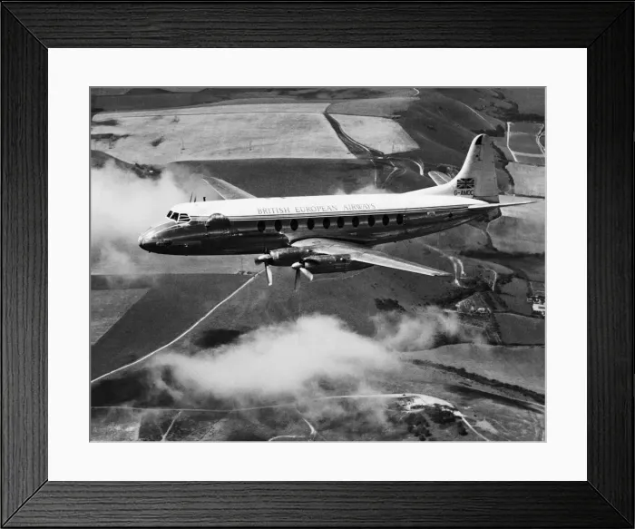 Framed Print : Vickers Viscount Framed Print : Vickers Viscount