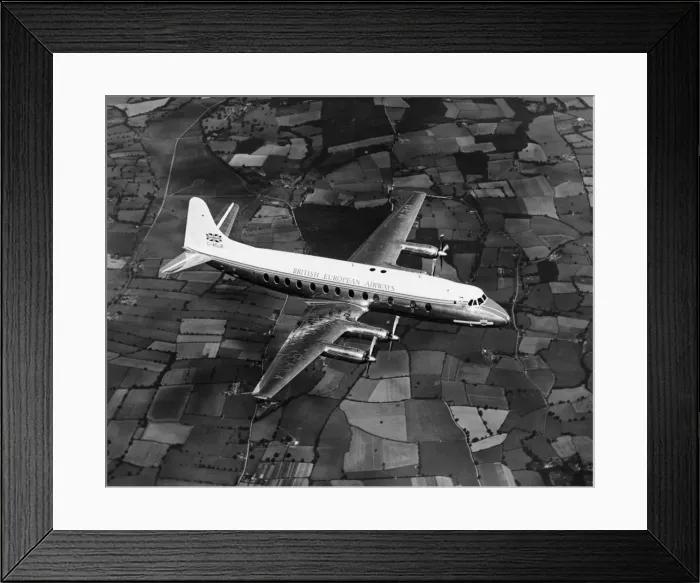 Framed Print : Vickers Viscount 802 Framed Print : Vickers Viscount 802