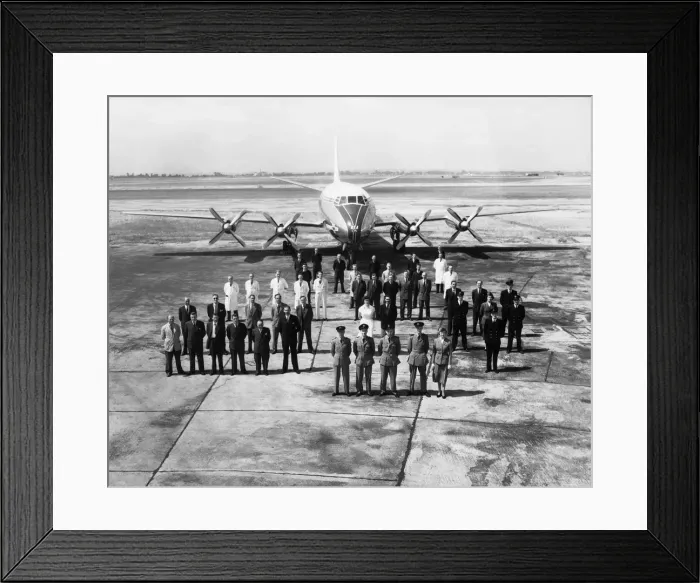 Framed Print : Vickers Viscount 701 Framed Print : Vickers Viscount 701