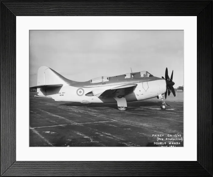 Framed Print : Fairey Gannet Framed Print : Fairey Gannet