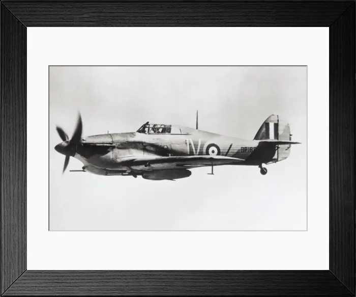 Framed Print : Hawker Hurricane Mk 2D Framed Print : Hawker Hurricane Mk 2D